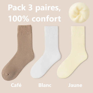 Chaussettes Douces et Chaudes pour l'Hiver